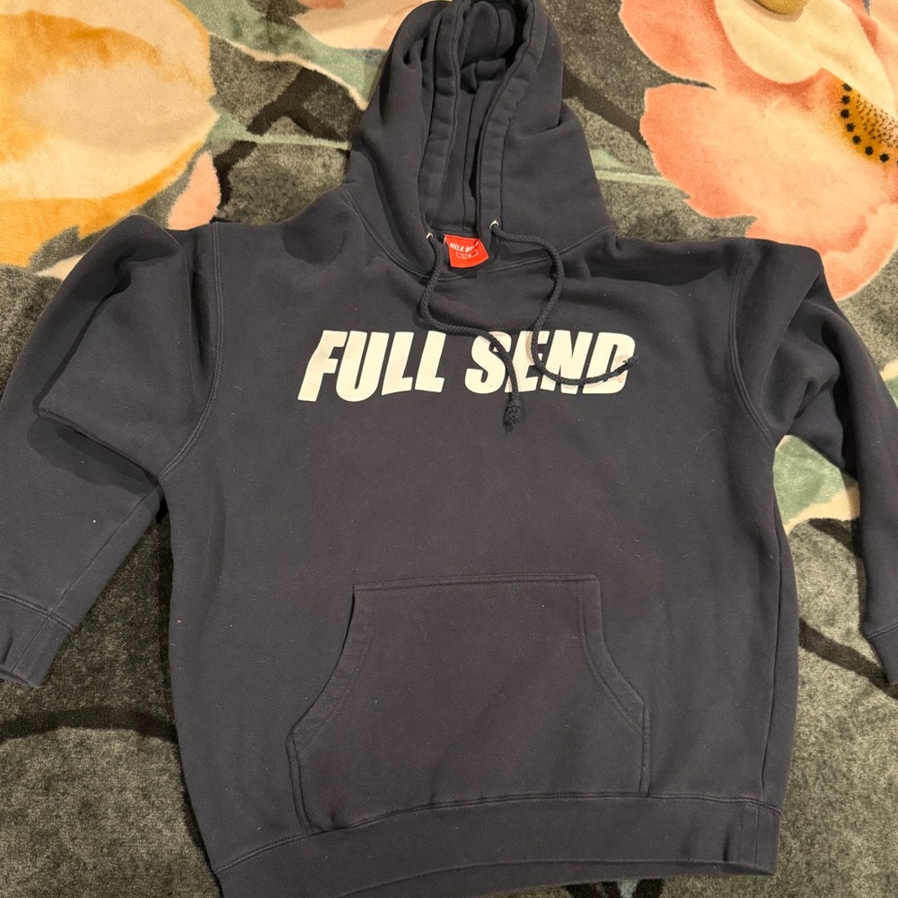 FULL SEND hoodie, black